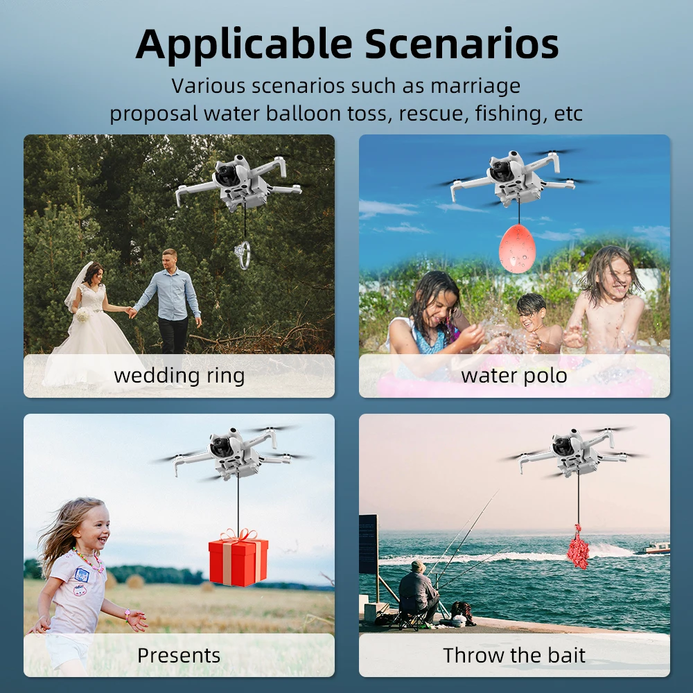 Brdrc-dji mini 4 pro用エアドロップシステ - Dji Drone Mini 4 Pro のレビューと価格